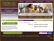 Tablet Screenshot of oxonhillcoc.org